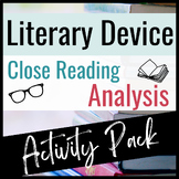 Analyzing Literary Devices: 11 Original Passages, Task Car