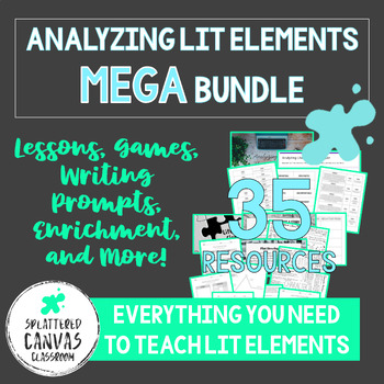 Preview of Analyzing Literary Elements MEGA Bundle