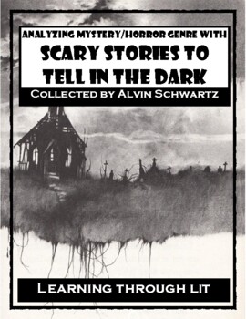 Preview of Analyzing Mystery Genre with SCARY STORIES TO TELL IN THE DARK Schwartz