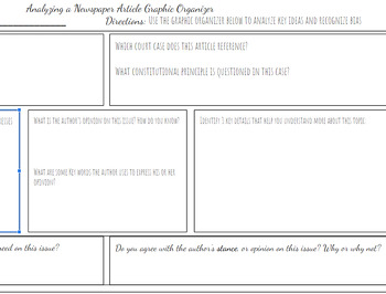 Preview of Analyzing Newspaper Articles