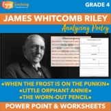 Analyzing Poetry Activities with Poems of James Whitcomb Riley