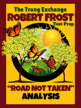 Preview of Analyzing "Road Not Taken" by Robert Frost | Test Prep | Game