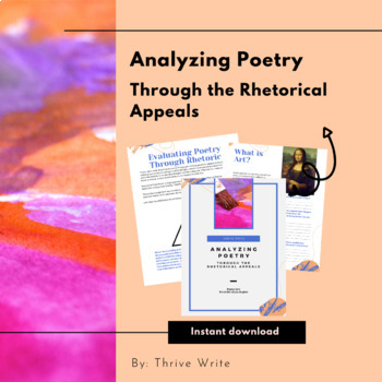 Preview of Analyzing Poetry Through the Rhetorical Appeals