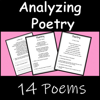 Preview of Analyzing Poetry: Tone, Mood, and Theme