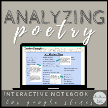 Preview of Analyzing Poetry Worksheet