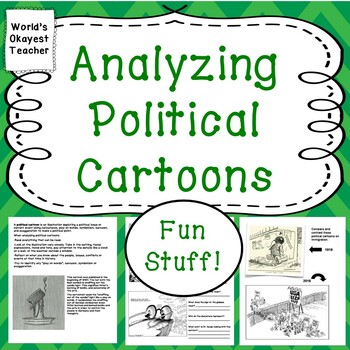 Preview of Analyzing Political Cartoons