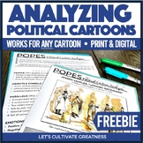 How to Analyze Political Cartoons - Civics Bell Ringer Activity