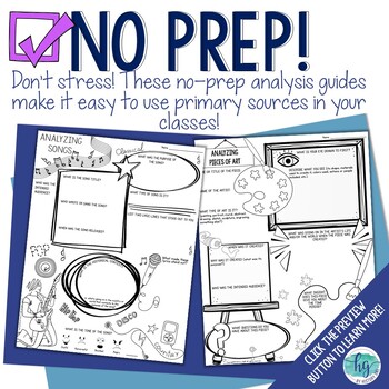 Analyzing Primary Source Documents Student Guides Bundle (Print and ...