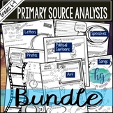 Primary Source Analysis Doodle Student Guides Set for Anal