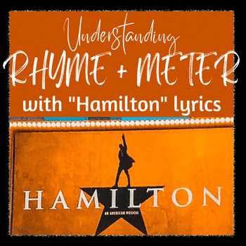 Preview of Analyzing Rhyme and Meter with Hamilton Songs