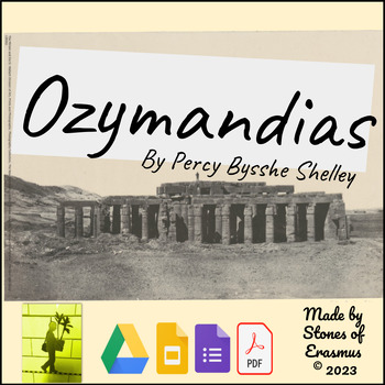 Preview of Analyzing Shelley's 'Ozymandias': Interactive Poetry Lesson for Grades 9-10