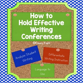 Preview of How to Hold Effective Writing Conferences