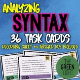 Analyzing Syntax in Literature Task Cards: Quizzes, Bell-R