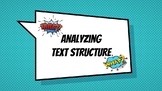 Analyzing Text Structure Lesson (plus a worksheet!)