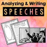 Analyzing and Writing Speeches - MLK's I Have A Dream & Ob