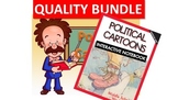 Analyzing the Political Cartoon - Interactive Workbook and Movie