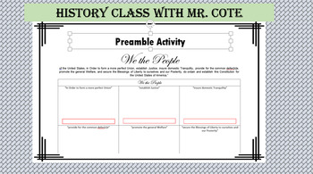 Preview of Analyzing the Preamble Activity