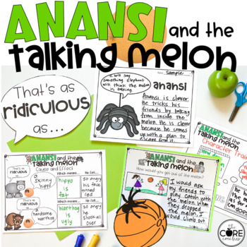 Preview of Anansi and the Talking Melon Read Aloud Activities - Reading Comprehension