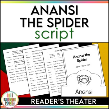 Preview of Anansi the Spider Reader's Theater Script