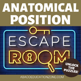 Anatomical Position and Direction Escape Room