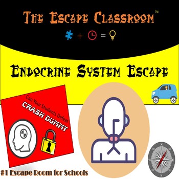Preview of Anatomy: Endocrine System Escape Room | The Escape Classroom