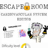 Anatomy Escape Room Science Activity: Circulatory System