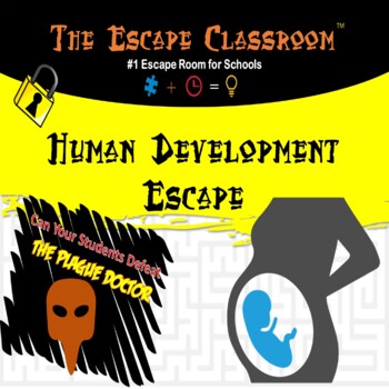 Preview of Anatomy: Human Development Escape | The Escape Classroom