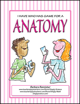 Preview of I Have Who Has? Game for Anatomy