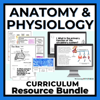 Preview of Anatomy & Physiology Curriculum Bundle