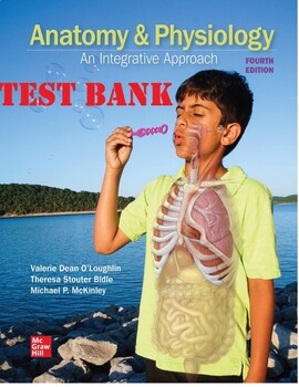 Preview of Anatomy & Physiology_An Integrative Approach, 4th Edition, Michael TEST BANK