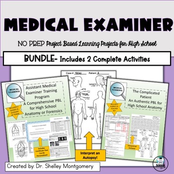 Preview of Anatomy Review BUNDLE! Includes 2 COMPLETE Project Based Learning Activities!