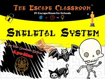Preview of Anatomy: Skeletal System Curriculum Escape Room | The Escape Classroom