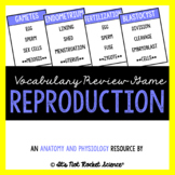Anatomy Vocabulary Review Game - Reproduction