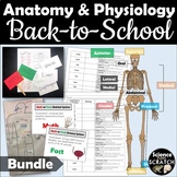 Anatomy and Physiology Back To School Bundle! (First 2-3 W