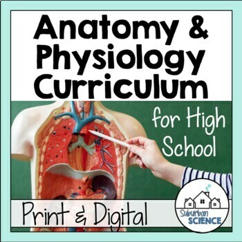 Preview of Anatomy and Physiology Curriculum - Full Year of Human Anatomy Lessons & Labs