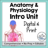 Anatomy and Physiology UNIT 1: Introduction, Directional T
