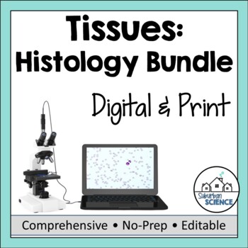 Preview of Anatomy and Physiology UNIT 2: Human Histology - Body Tissues Lessons & Labs