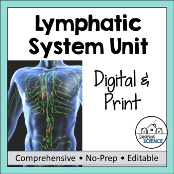 Preview of Anatomy and Physiology UNIT 9: Human Lymphatic System - Lymph Vessels & Organs