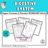 Anatomy and Physiology Unit 8: Digestive System Vocabulary