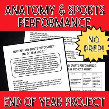 Preview of Anatomy and Sports Performance End of Year Project