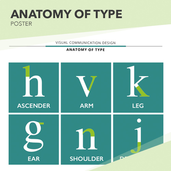Preview of Anatomy of Type Poster
