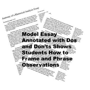 ap rhetorical analysis essay pdf