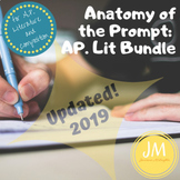 AP Literature Essay Anchor Charts--AP Lit Exam Prep for FRQs