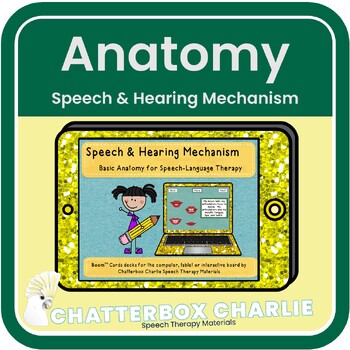 Preview of Anatomy of the Speech & Hearing Mechanism Boom Cards