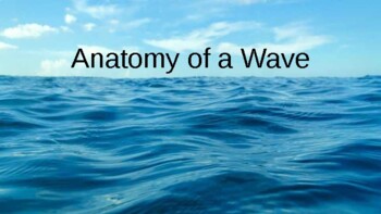 Preview of Anatomy of the wave powerpoint