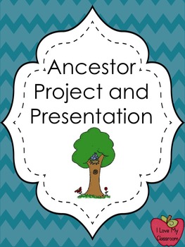 Preview of Ancestor Project, Presentation, and Grading Rubric