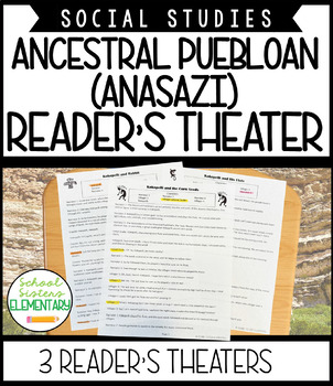 Preview of Ancestral Puebloan Anasazi Readers Theater 4th Grade Social Studies