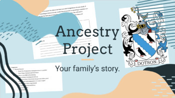 Preview of Ancestry Project - Family Origins and History