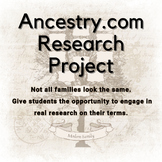 Ancestry.com Research Project with flexibility for the mod
