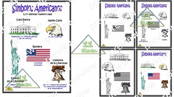 Preview of Anchor CHart " American Symbols" (Spanish)